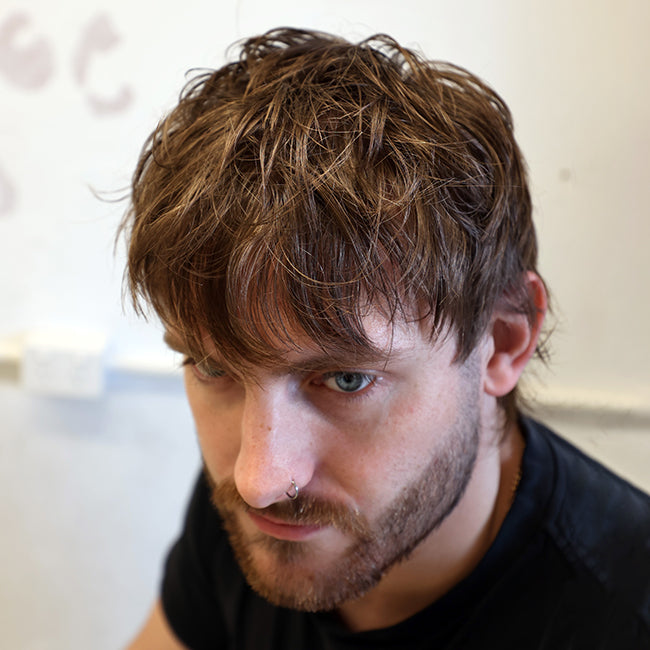 Mid Length Messy Texture