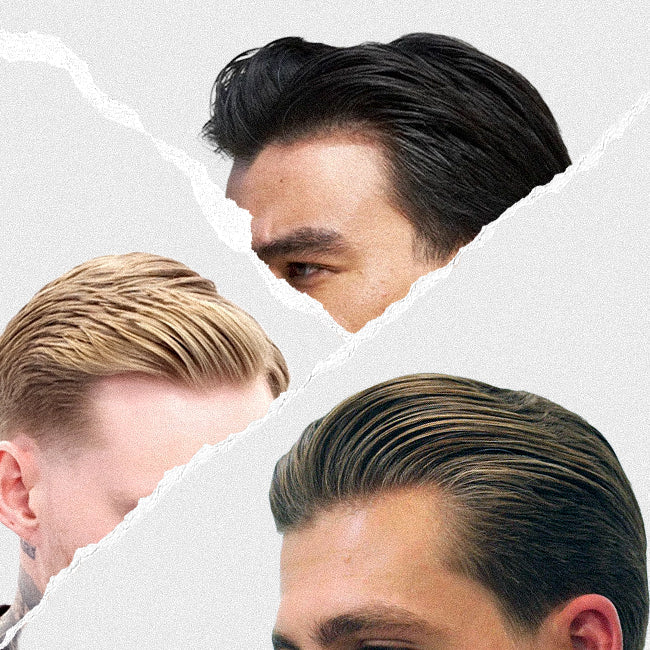 Three Men's Hairstyles