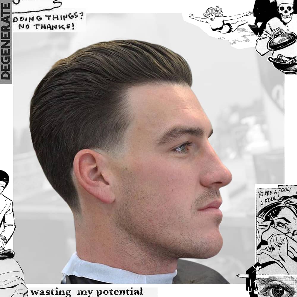 Man with Easy Slick Back