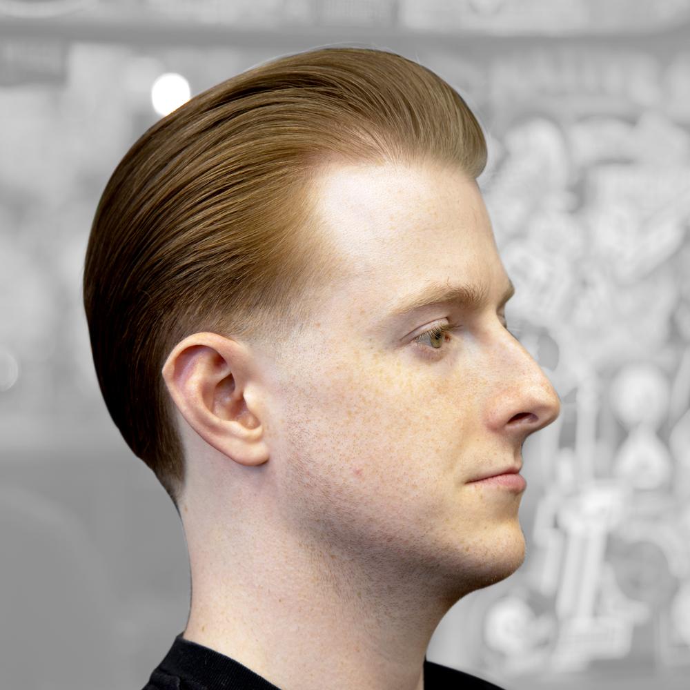 How to Cut and Style: Tapered Slick Back