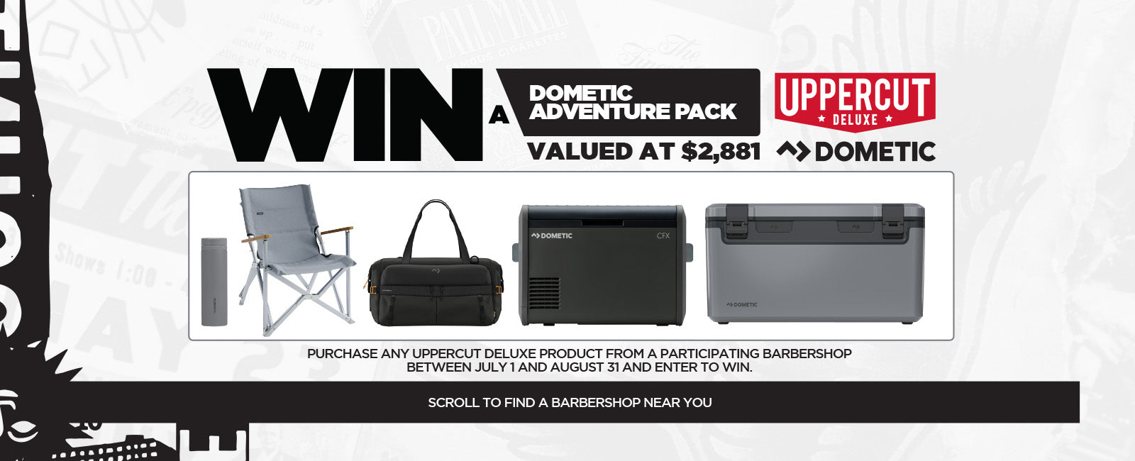 Dometic x Uppercut Deluxe Competition Details