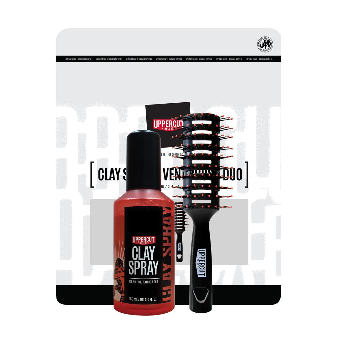 Clay Spray & Vent Brush Duo